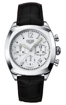 TAG Heuer Monza Chronograph Stainless Steel / Silver